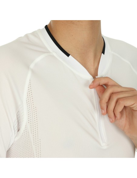 Camiseta Wilson Series Seamless Zip Henley 2.0 | Ofertas de pádel